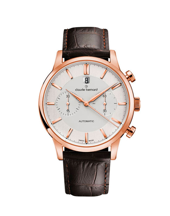 Часы Claude Bernard Classic Automatic Chronograph 08001-37RAIR